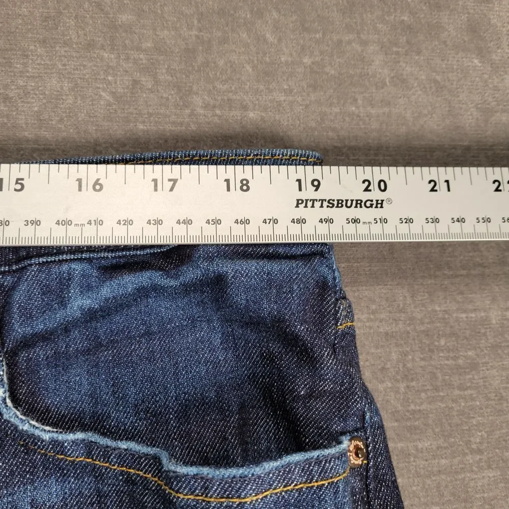 Seven7 Classic Straight Leg Medium Wash‎ Denim Jeans Womens Size 20 New